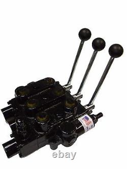 Prince Hydraulic 3 Three Spool Logsplitter Detent Valve RD536CCCEAA5A4B1 with Lift