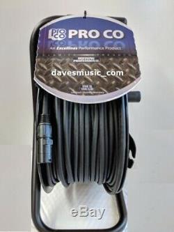 ProCo 150 foot Duracat cat6 UTP Tactical Snake ON REEL Ships FREE to ALL the USA