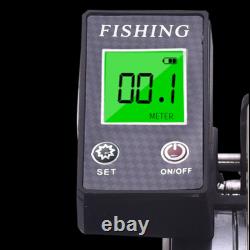 Professional Grade Digital Display Electronic Fishing Reel with 10+1 Bearings