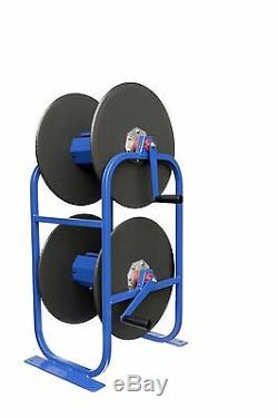 Pure Freedom Twin Stacked Professional Hose Reel 2 Year Manufacturing Warranty