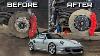 Rebuilding A Crashed 997 911 Turbo To Look Brand New Diy Brake Resto