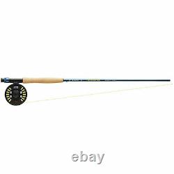 Redington 586-4 CROSSWATER 5 WT 8.5 Foot 4 Piece Fly Fishing Rod and Reel Combo