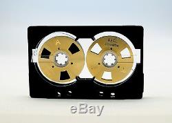 Reel to Reel cassette tape Chrome position Open Type self-made design Gold