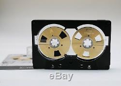 Reel to Reel cassette tape Chrome position Open Type self-made design Gold