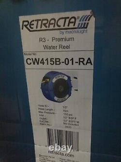 Retracta Standard Hose Reels R3- Premium Water Reel CW415B-01-RA brand New