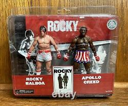 Rocky Balboa & Apollo Creed NECA 7 Figures Set New 2012 Toys R Us Reel Toys