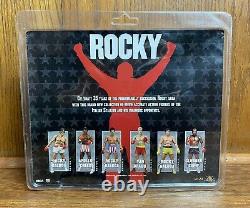 Rocky Balboa & Apollo Creed NECA 7 Figures Set New 2012 Toys R Us Reel Toys