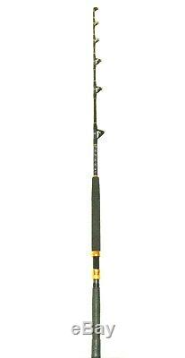 Saltwater Fishing Rods 100-120lb(2 Pack) Fishing Pole For Penn Shimano Reel