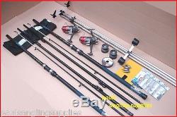 Sea Fishing Beach Kit 2 13 Ft Rods 2 Reels + Tripod + Rigs