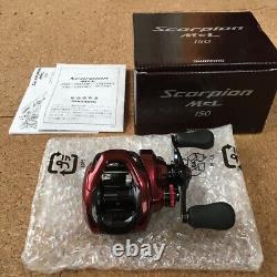 Shimano 19 Scorpion MGL 150 Right 6.21 Casting Reel New Free Shipping