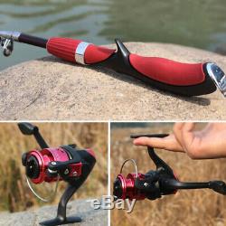 Spinning Fishing Rod Reel Set Combo Carbon Ultra Light Fishing Pole Tackle Tools