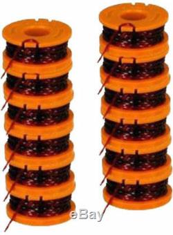 WORX WA0010 Replacement Spool Line For Grass Trimmer/Edger, 10ft 12-pack