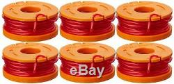 WORX WA0010 Replacement Spool Line For Grass Trimmer/Edger, 10ft 6-Pack