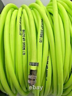 Window Cleaning Hose Reel with 100m 6mm high vis Hose complete