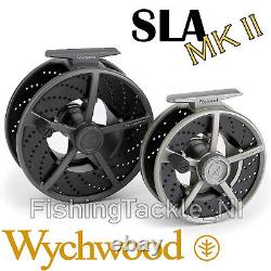 Wychwood SLA MKII Large Arbor Cassette Fly Fishing Reel with 2 Spare Spools